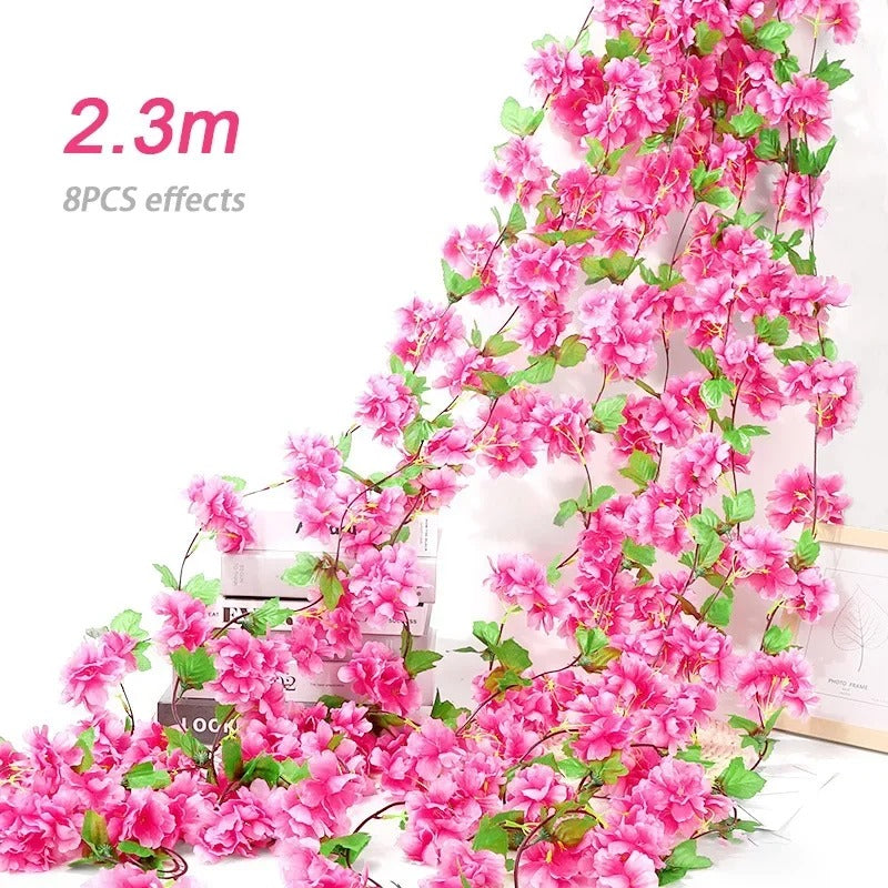 180cm Artificial Flowers Cherry Blossom