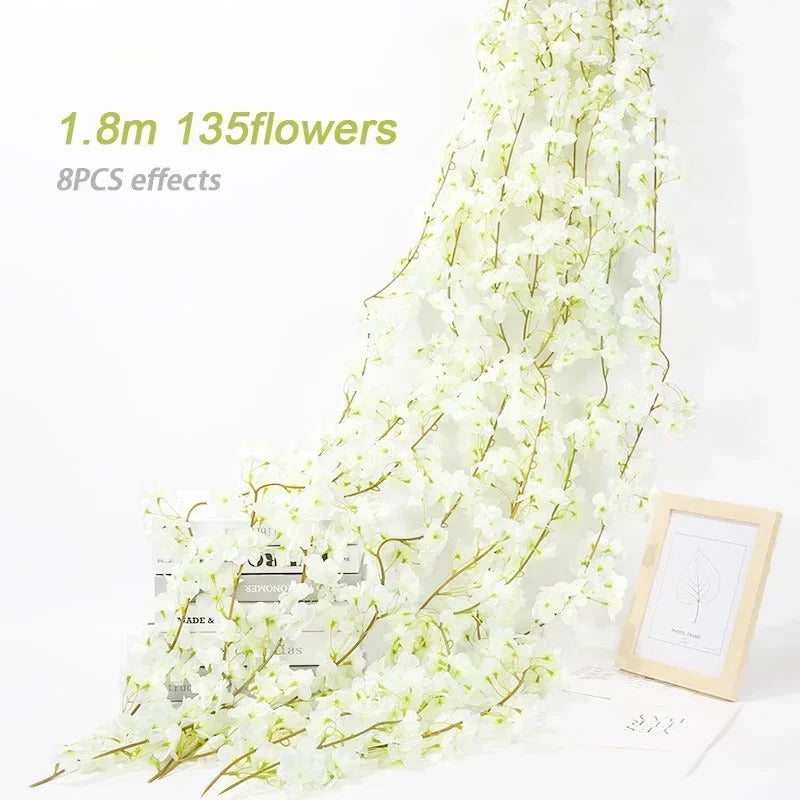 180cm Artificial Flowers Cherry Blossom