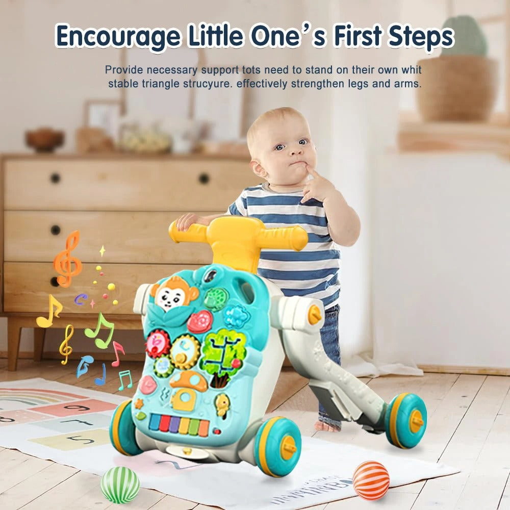 Baby Walker Portable Toddler Trolley