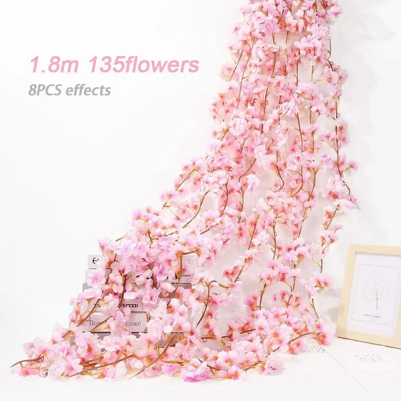 180cm Artificial Flowers Cherry Blossom