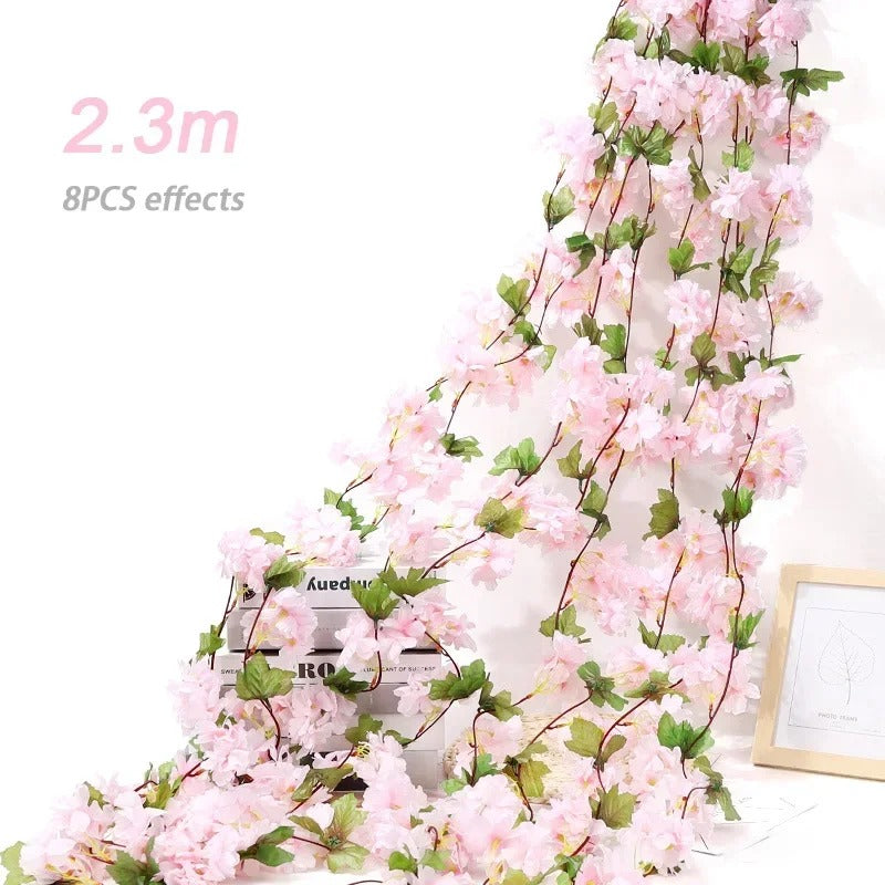 180cm Artificial Flowers Cherry Blossom